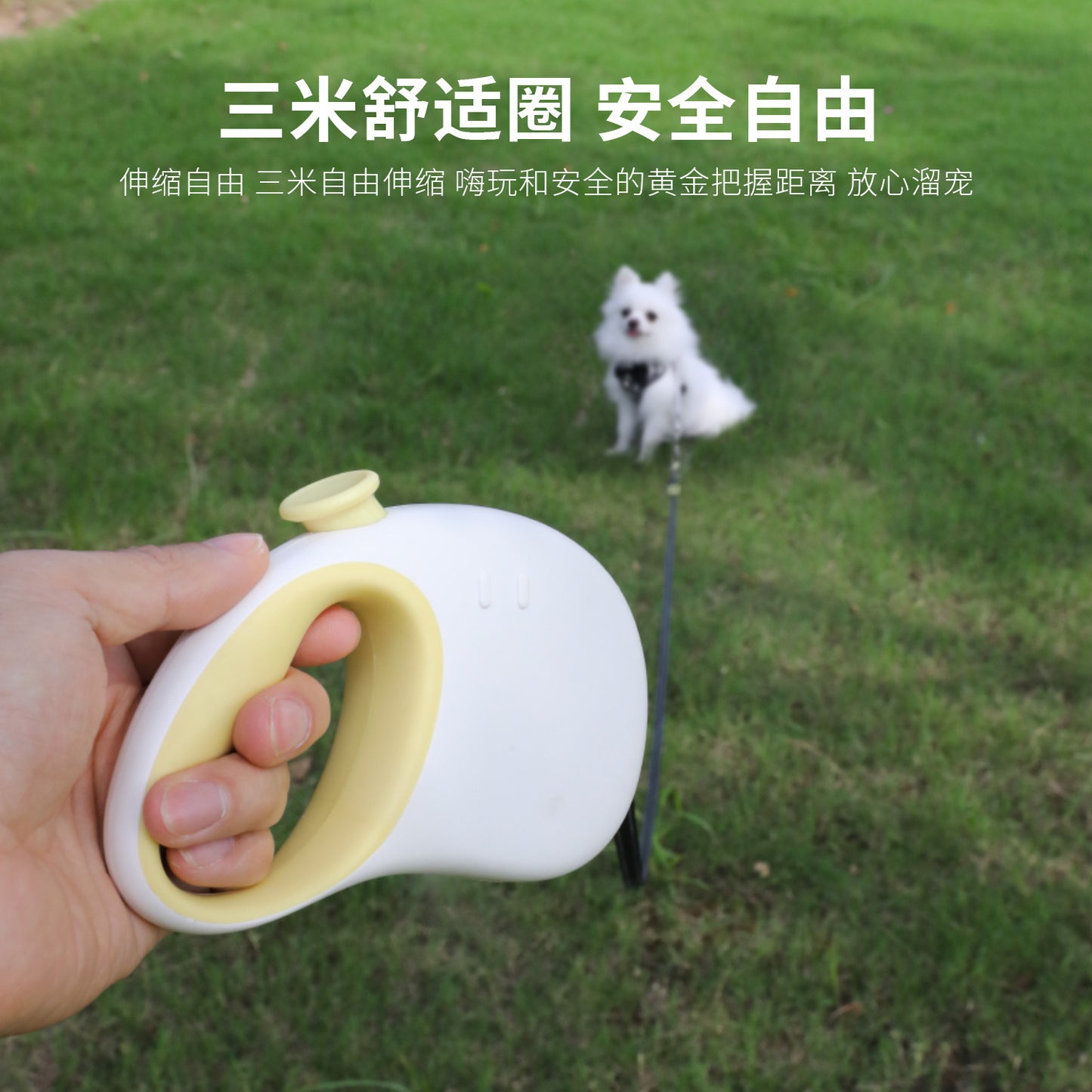 Pipitao Original Telescopic Tractor Automatic Traction Rope Out Dog Chain Pet Traction Dog Rope