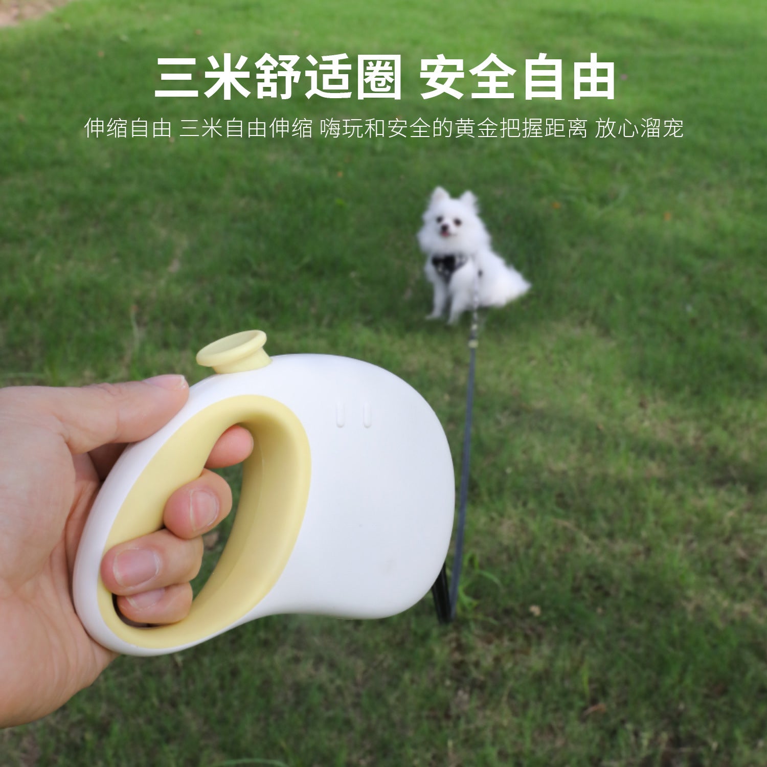 Pipitao Original Telescopic Tractor Automatic Traction Rope Out Dog Chain Pet Traction Dog Rope